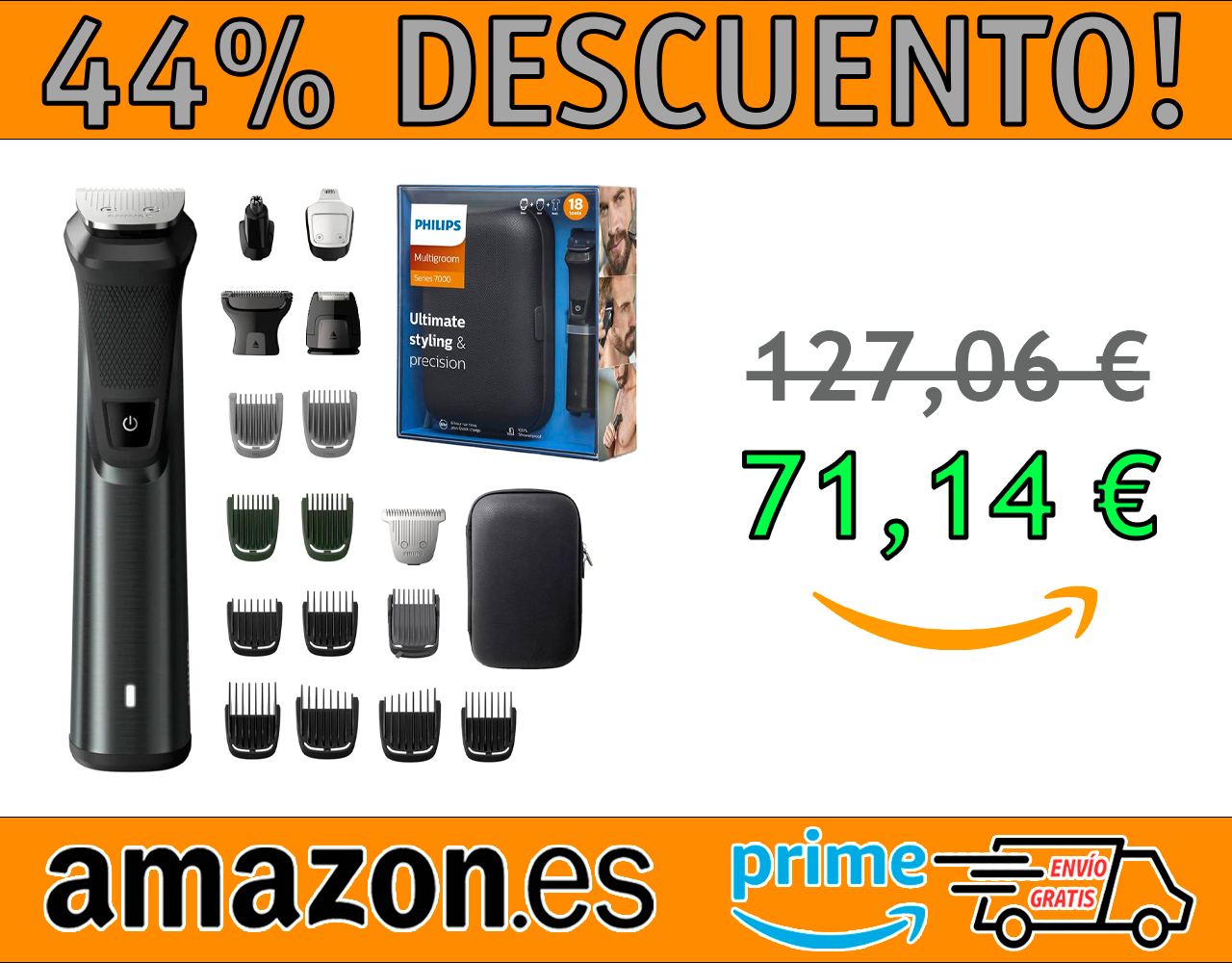 RECORTADORA DE CABELLO Y BARBA PHILIPS SERIE 7000
