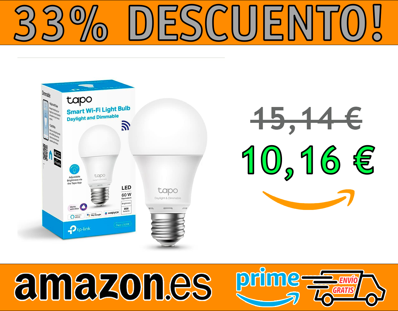 BOMBILLA LED INTELIGENTE TP-LINK TAPO L520E