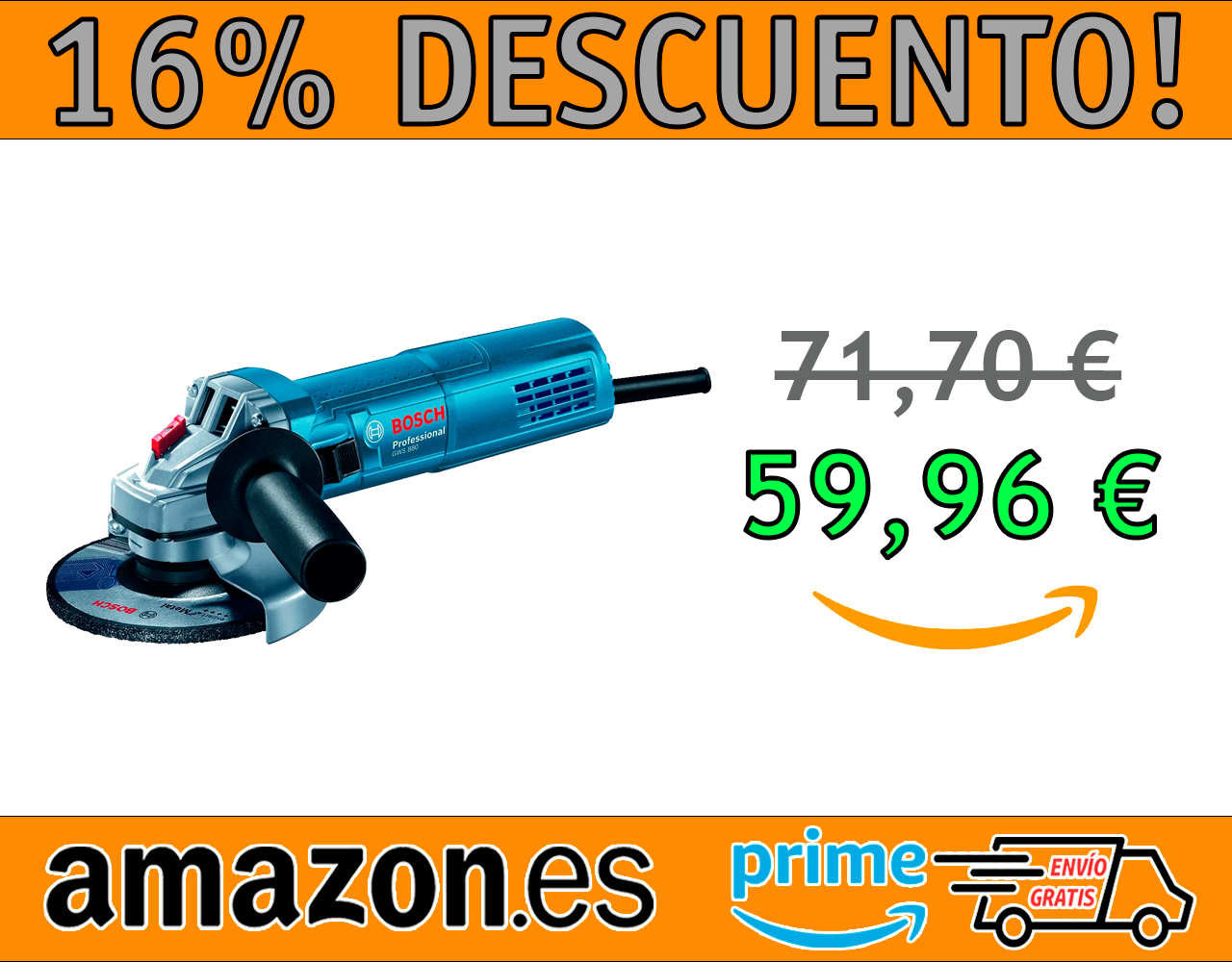 AMOLADORA ANGULAR BOSCH PROFESSIONAL GWS 880