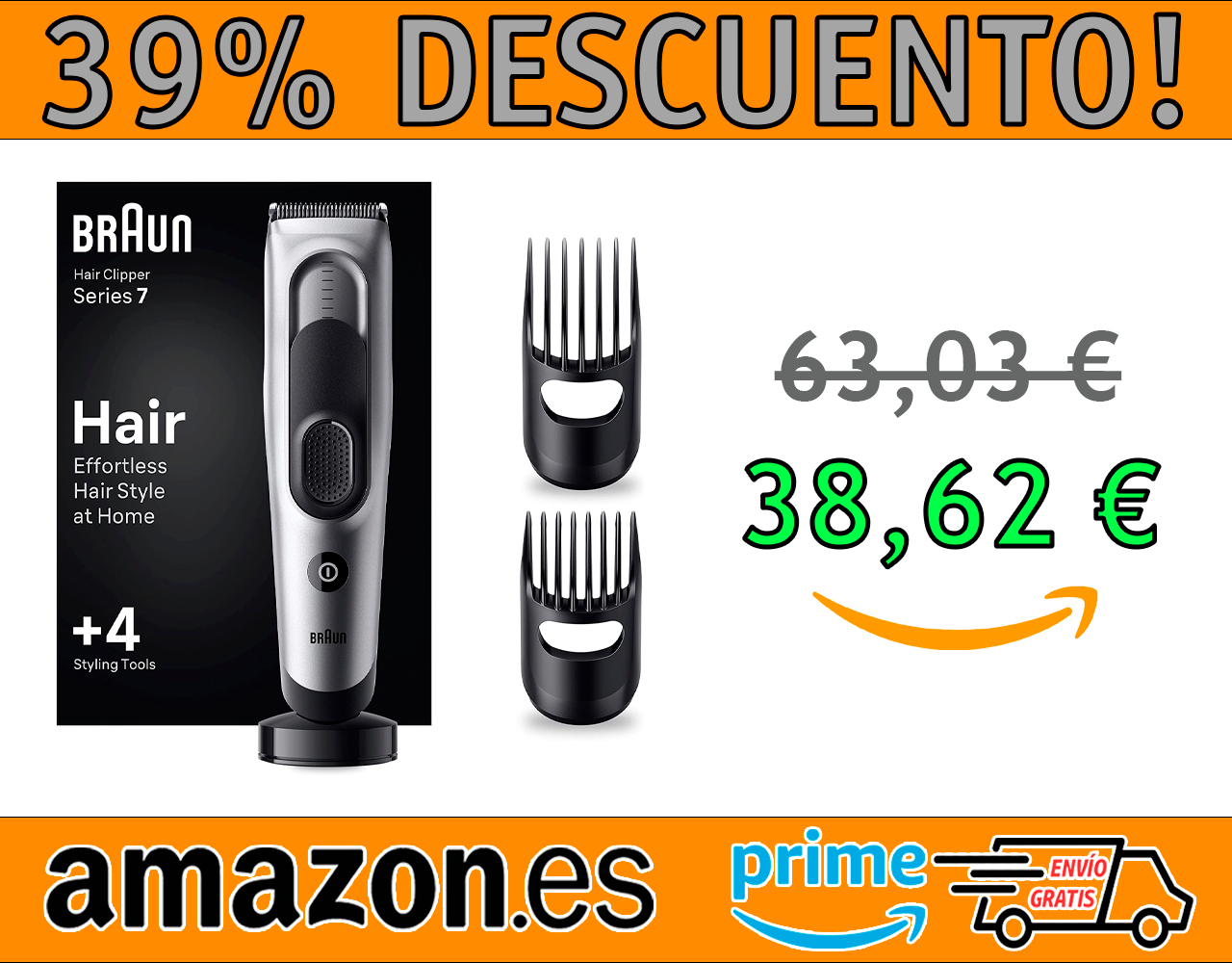RECORTADORA DE BARBA BRAUN SERIES 7