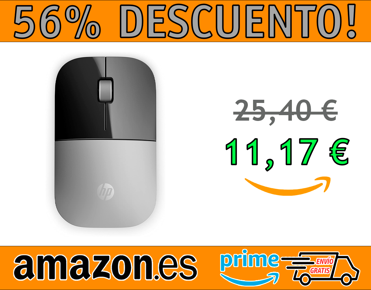 RATÓN INALÁMBRICO HP Z3700 1200 PPP
