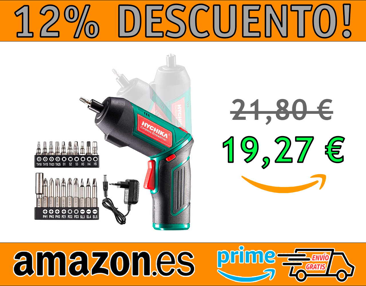 DESTORNILLADOR ELÉCTRICO HYCHIKA 6N.M