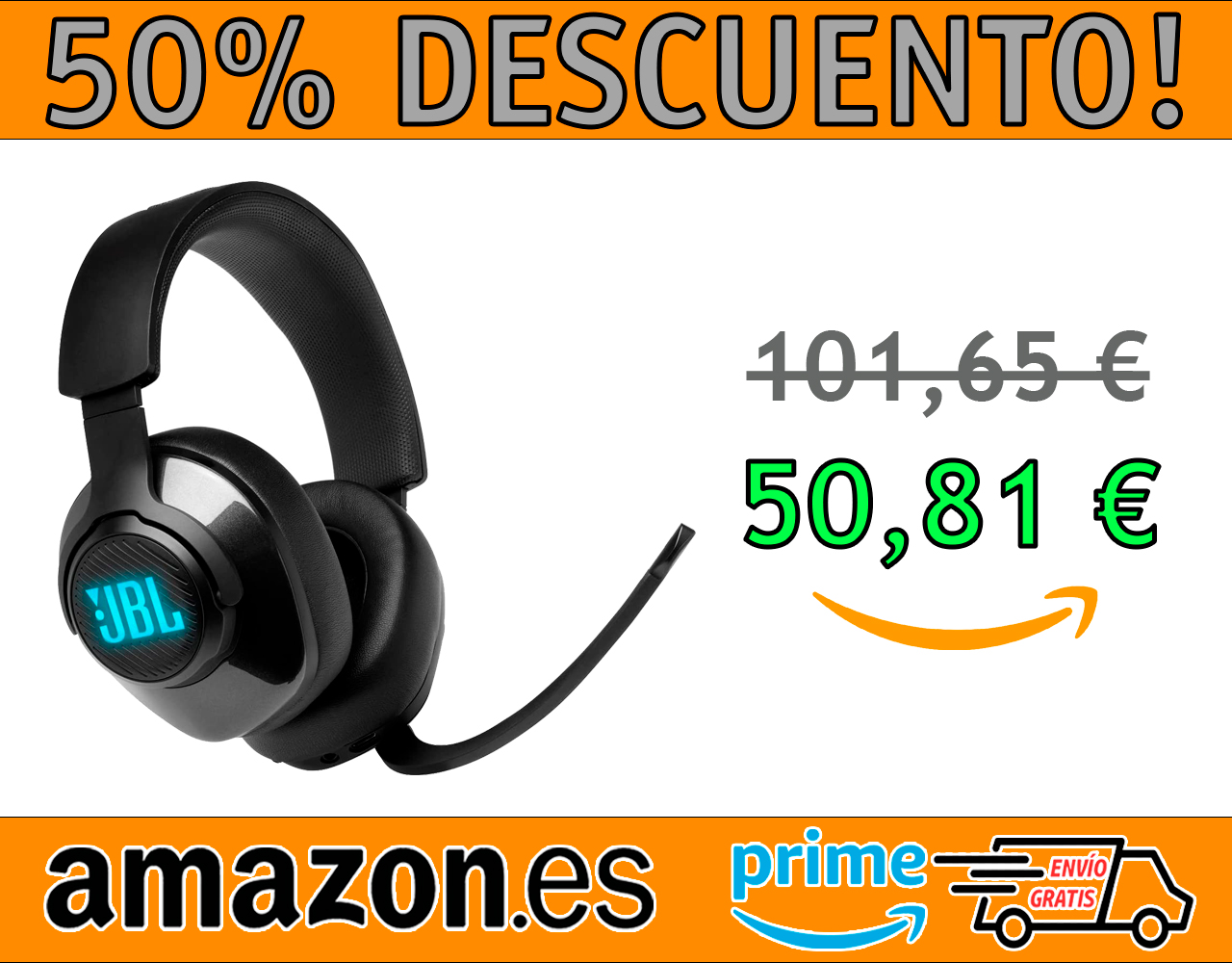 AURICULARES PARA GAMERS JBL QUANTUM 400