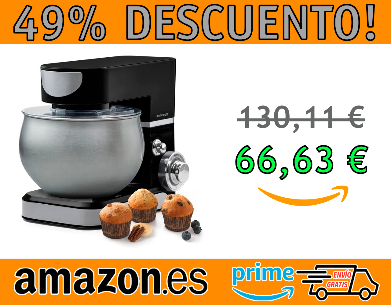 BATIDORA AMASADORA 1000W MELLERWARE TWIST
