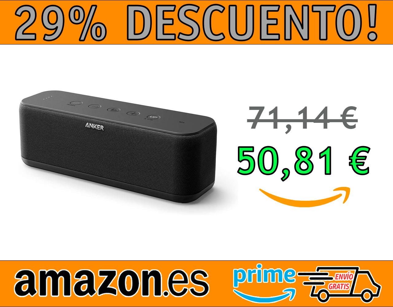 ALTAVOZ BLUETOOTH ANKER SOUNDCORE BOOST