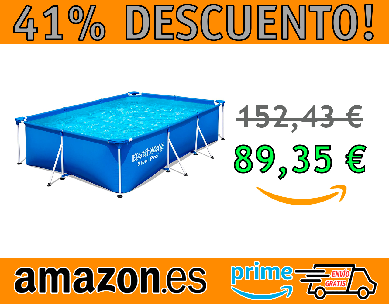 PISCINA DESMONTABLE TUBULAR BESTWAY 56404-19