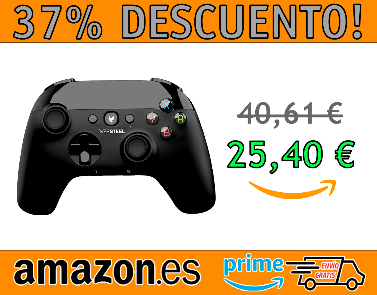 MANDO INALÁMBRICO PC Y SWITCH OVERSTEEL TOMBAC