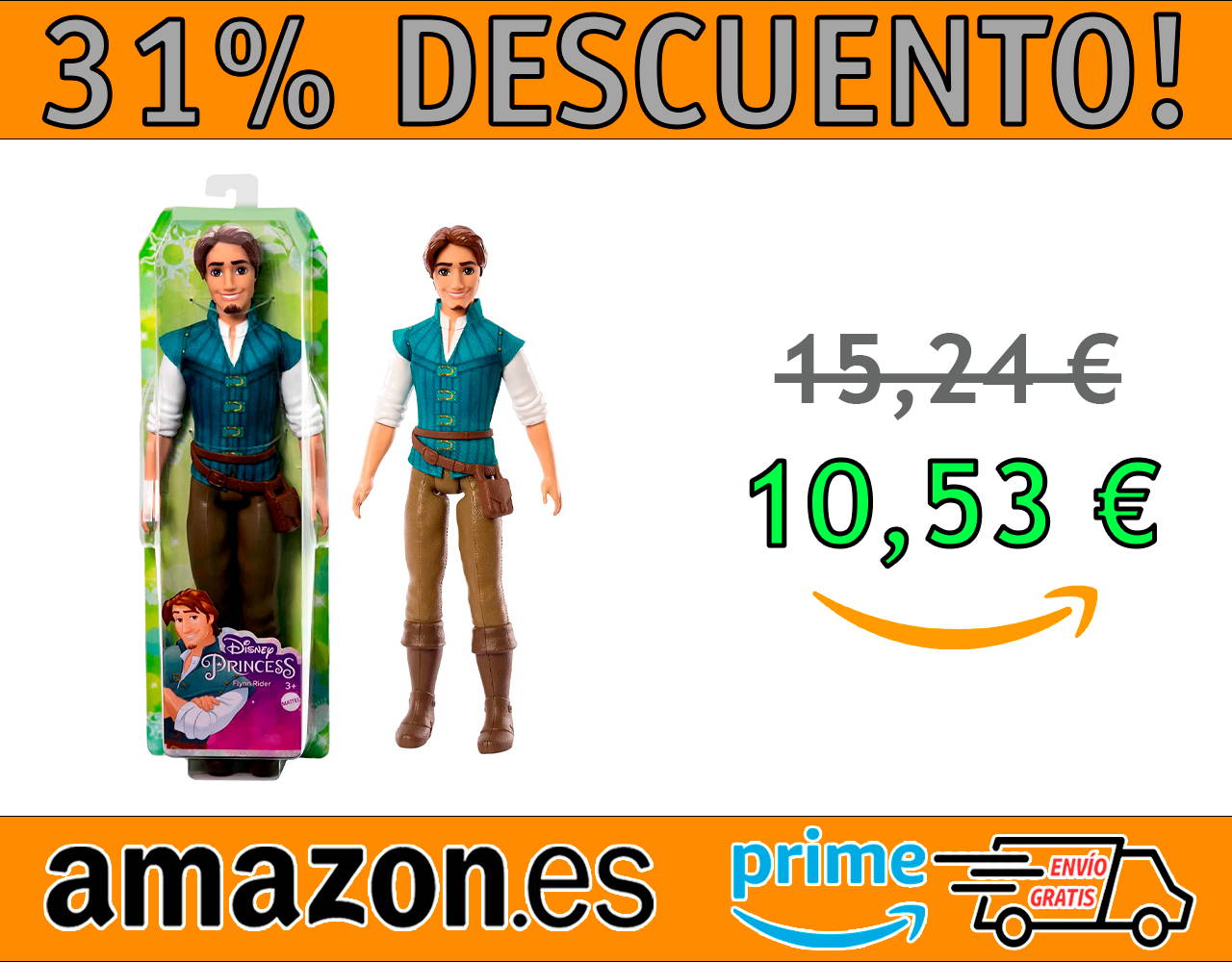 MUÑECO DE MODA FLYNN RIDER DISNEY PRINCESS