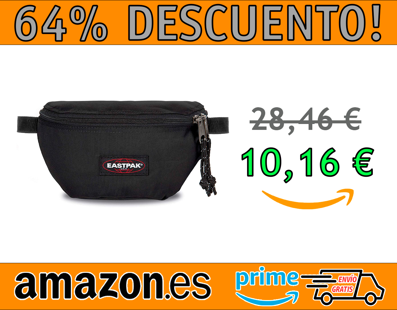 RIÑONERA EASTPAK SPRINGER 23 CM, 2L, NEGRO