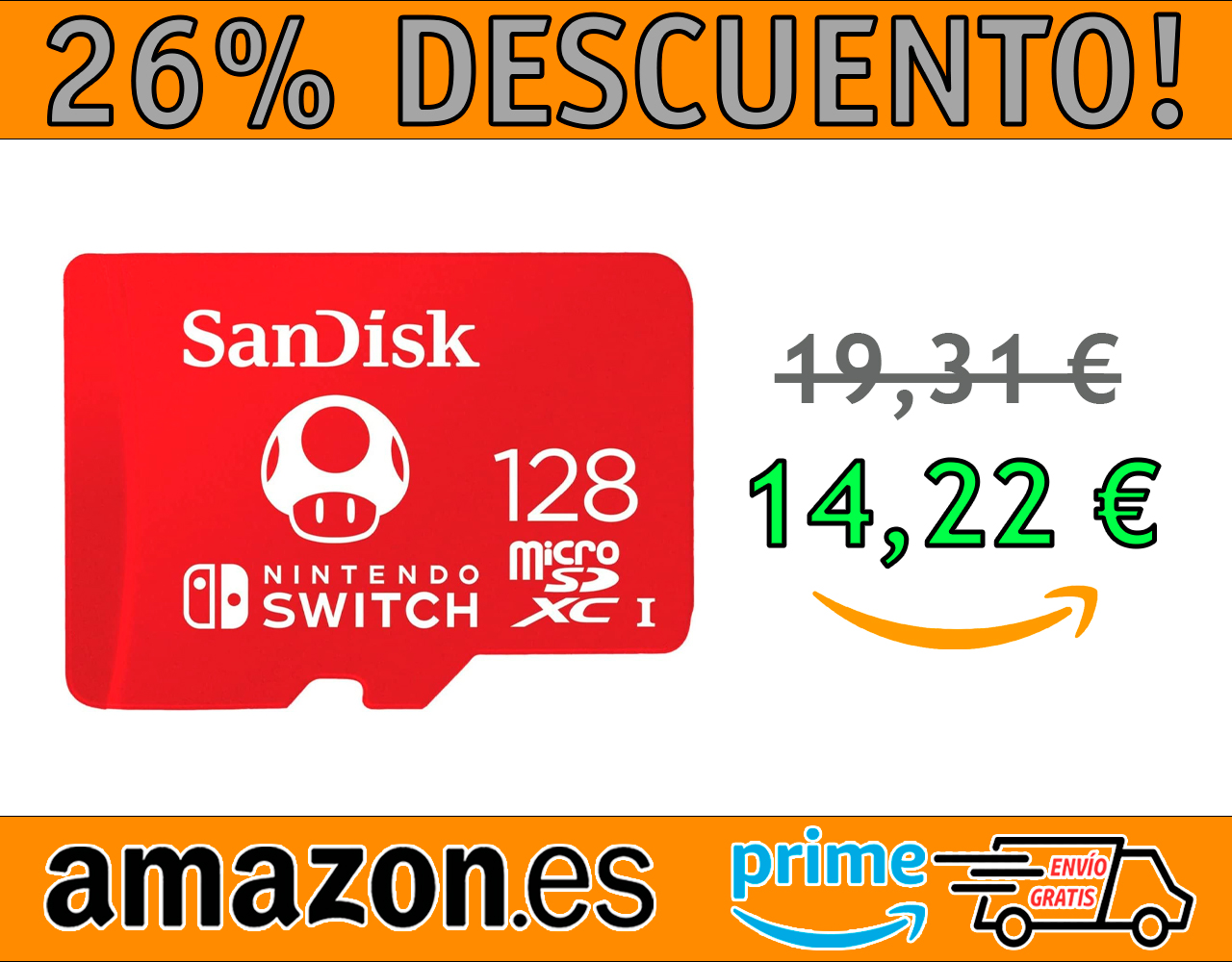 TARJETA MICROSD XC SANDISK 128GB CLASS 10 U3
