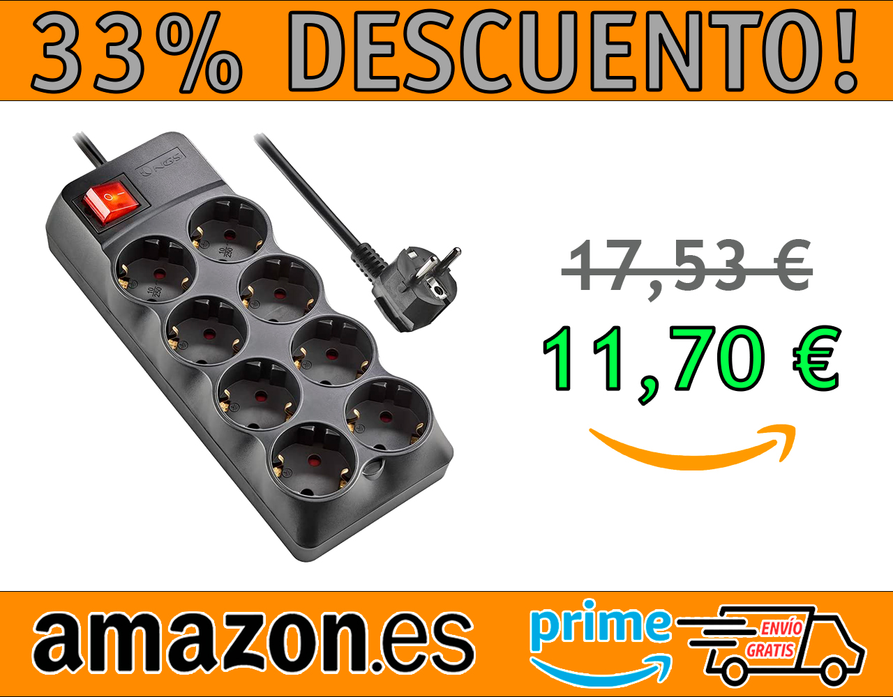 REGLETA DE ENCHUFES NGS POLE 800