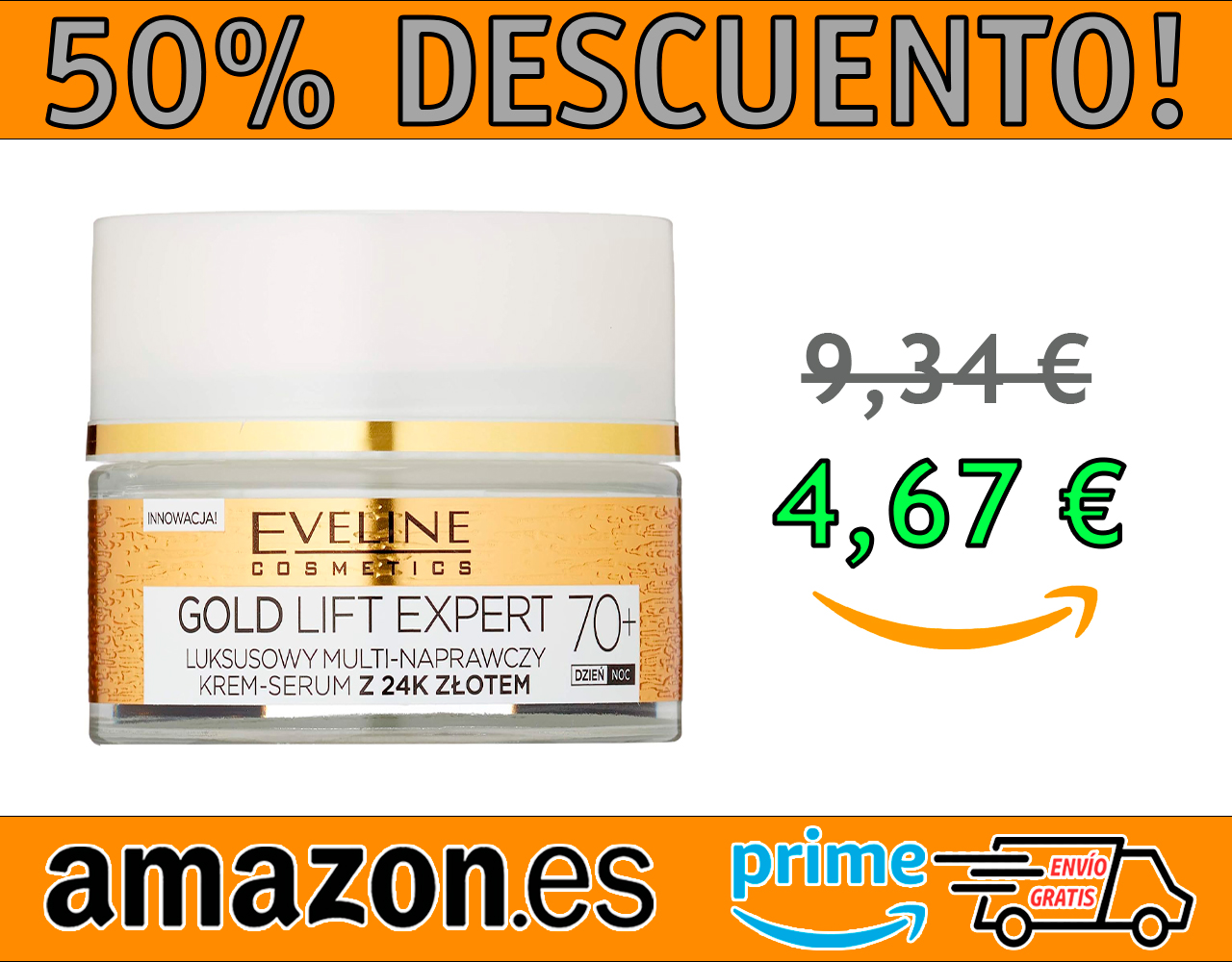CREMA REAFIRMANTE EVELINE COSMETICS GOLD LIFT EXPERT