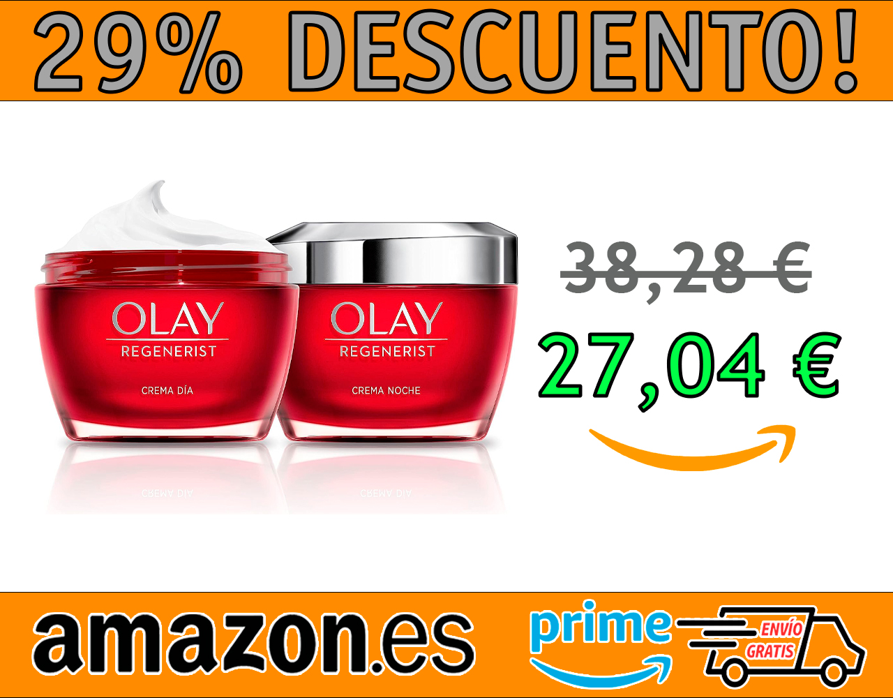 CREMA FACIAL DE DÍA Y NOCHE OLAY REGENERIST