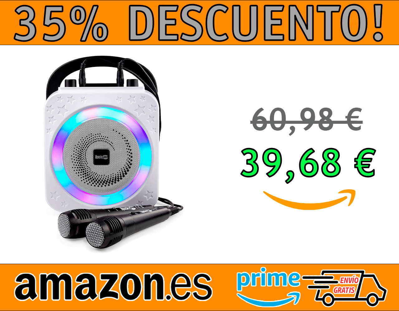 MÁQUINA DE KARAOKE BLUETOOTH ROCKJAM