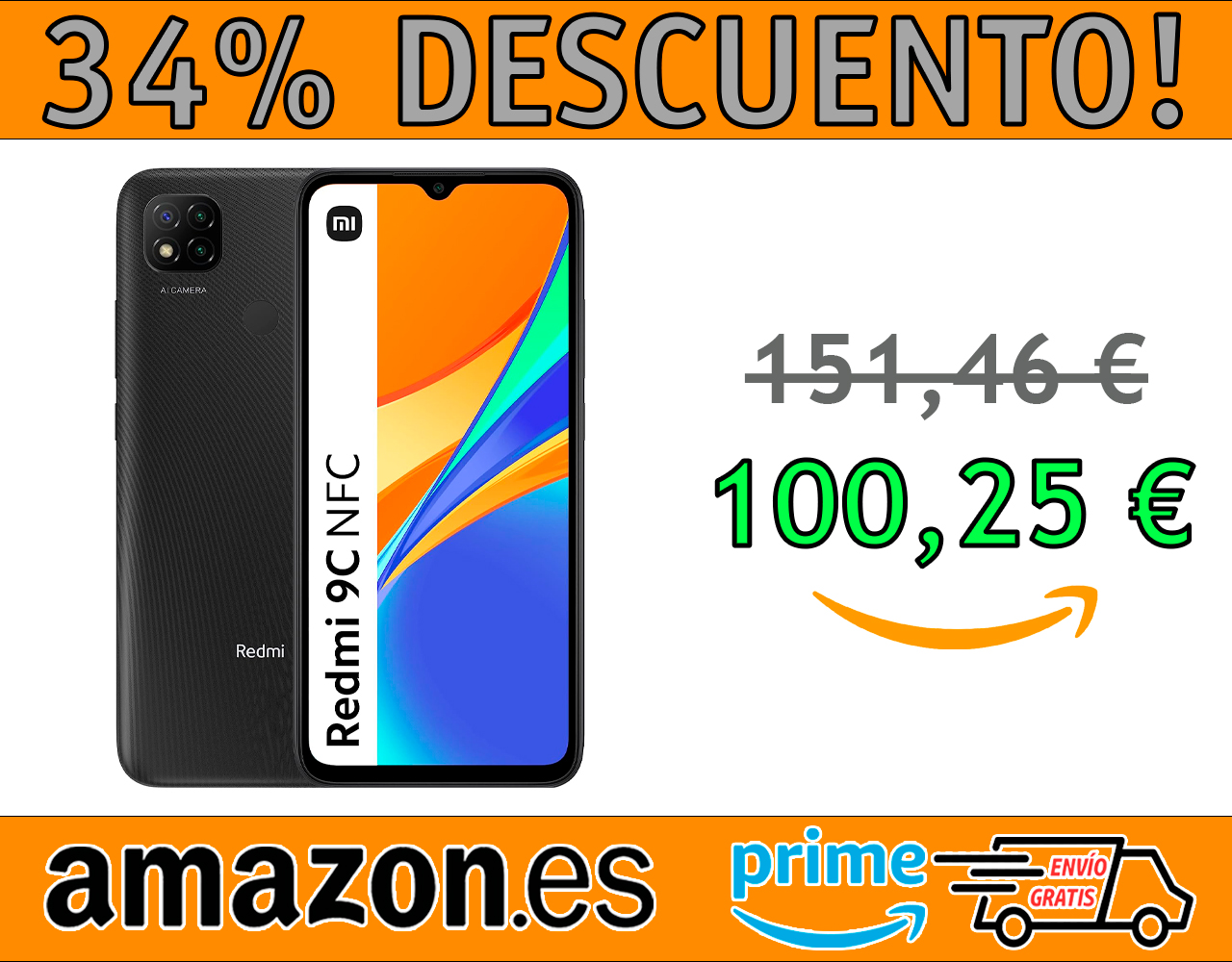 SMARTPHONE XIAOMI REDMI 9C NFC DE 3+64 GB