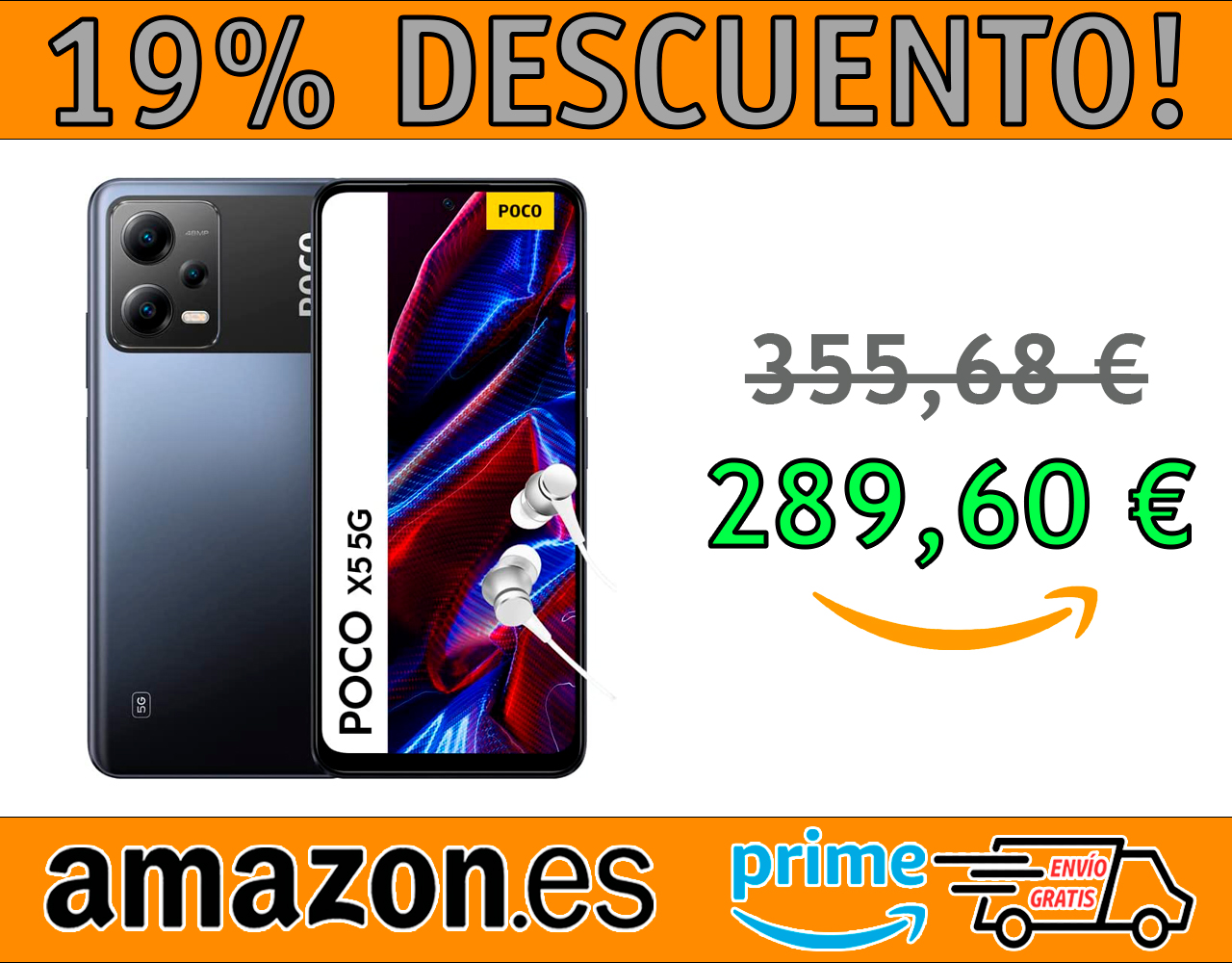 SMARTPHONE POCO X5 5G DE 8+256GB, PANTALLA DE 6.67”