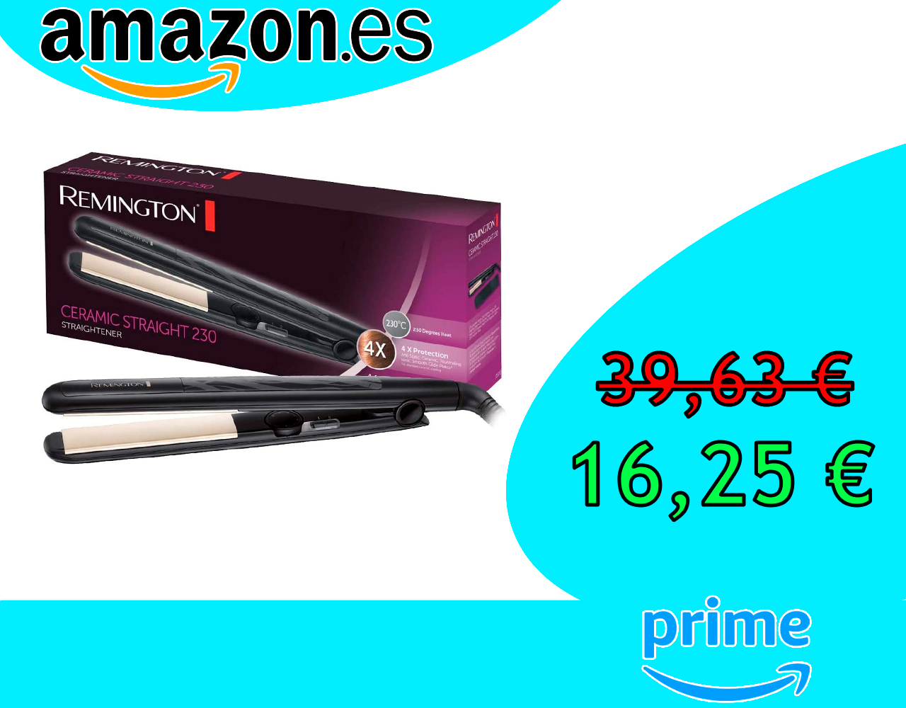 PLANCHA DE PELO REMINGTON CERAMIC SLIM