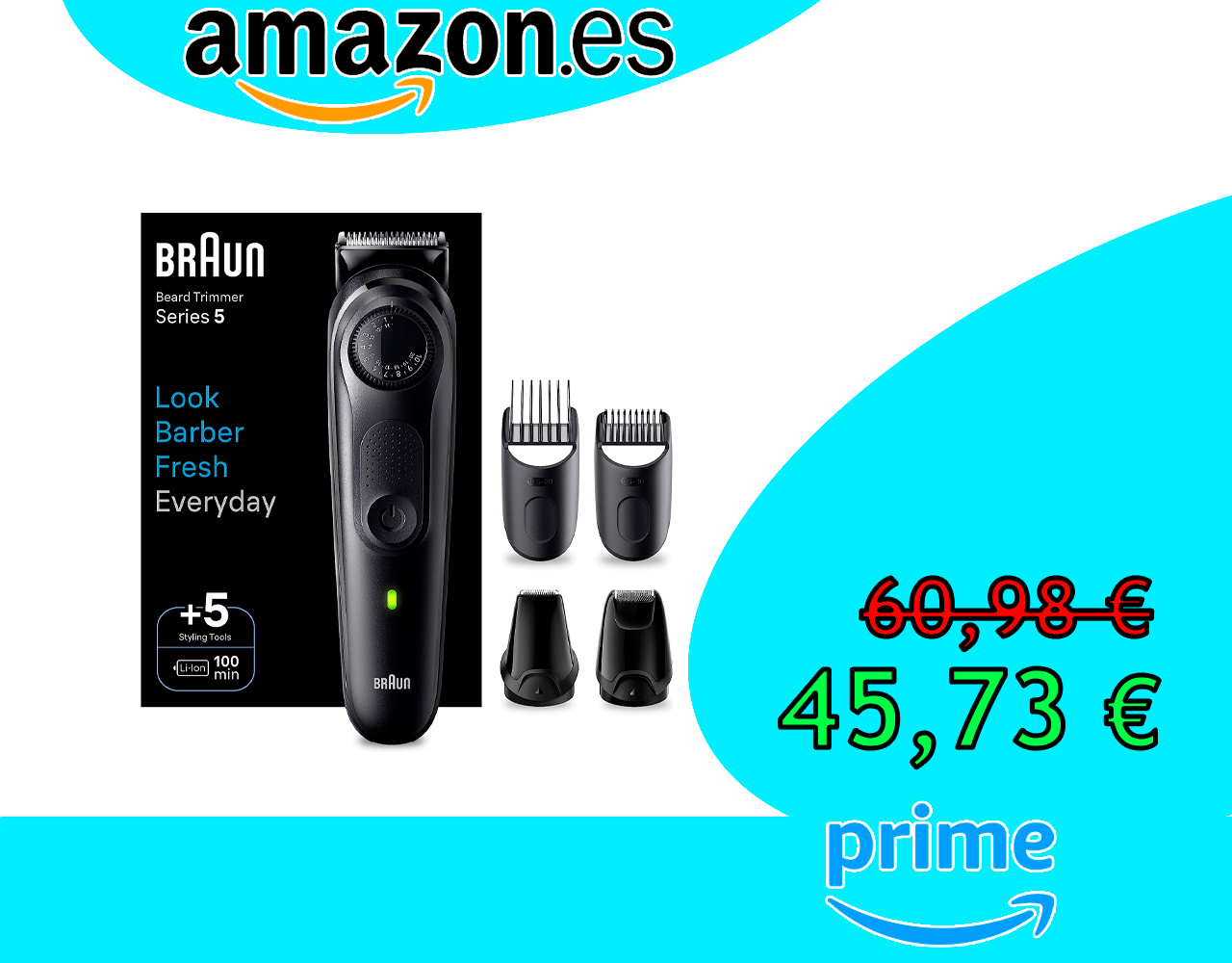 RECORTADORA DE BARBA BRAUN SERIES 5