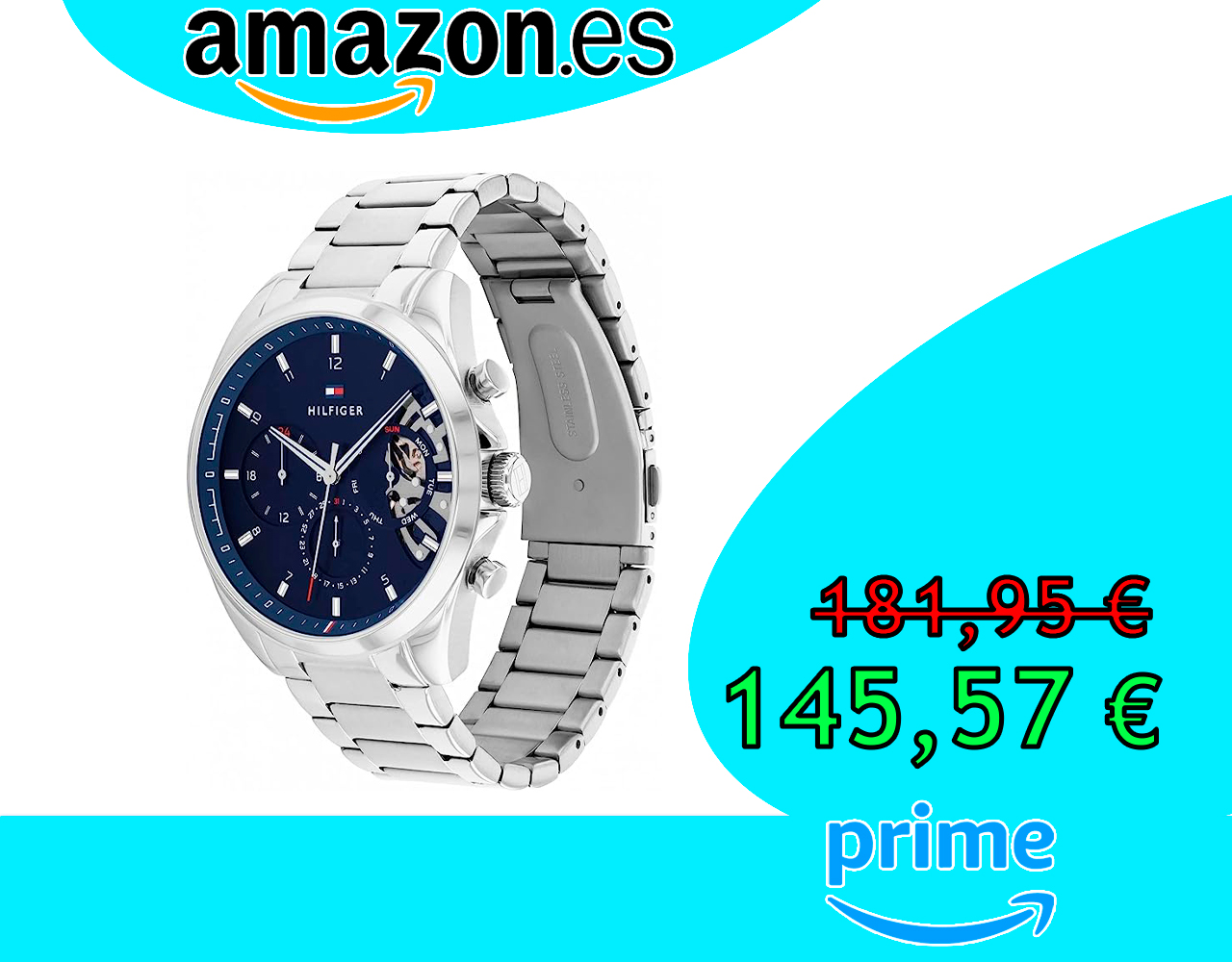 RELOJ ANALÓGICO PARA HOMBRE TOMMY HILFIGER