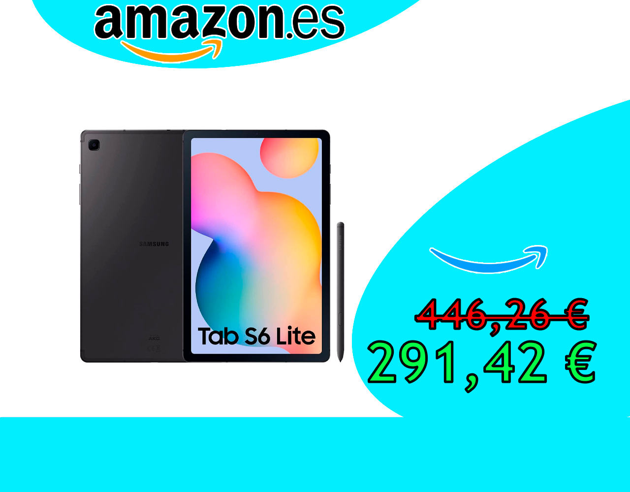 TABLET SAMSUNG GALAXY TAB S6 LITE DE 10.4”