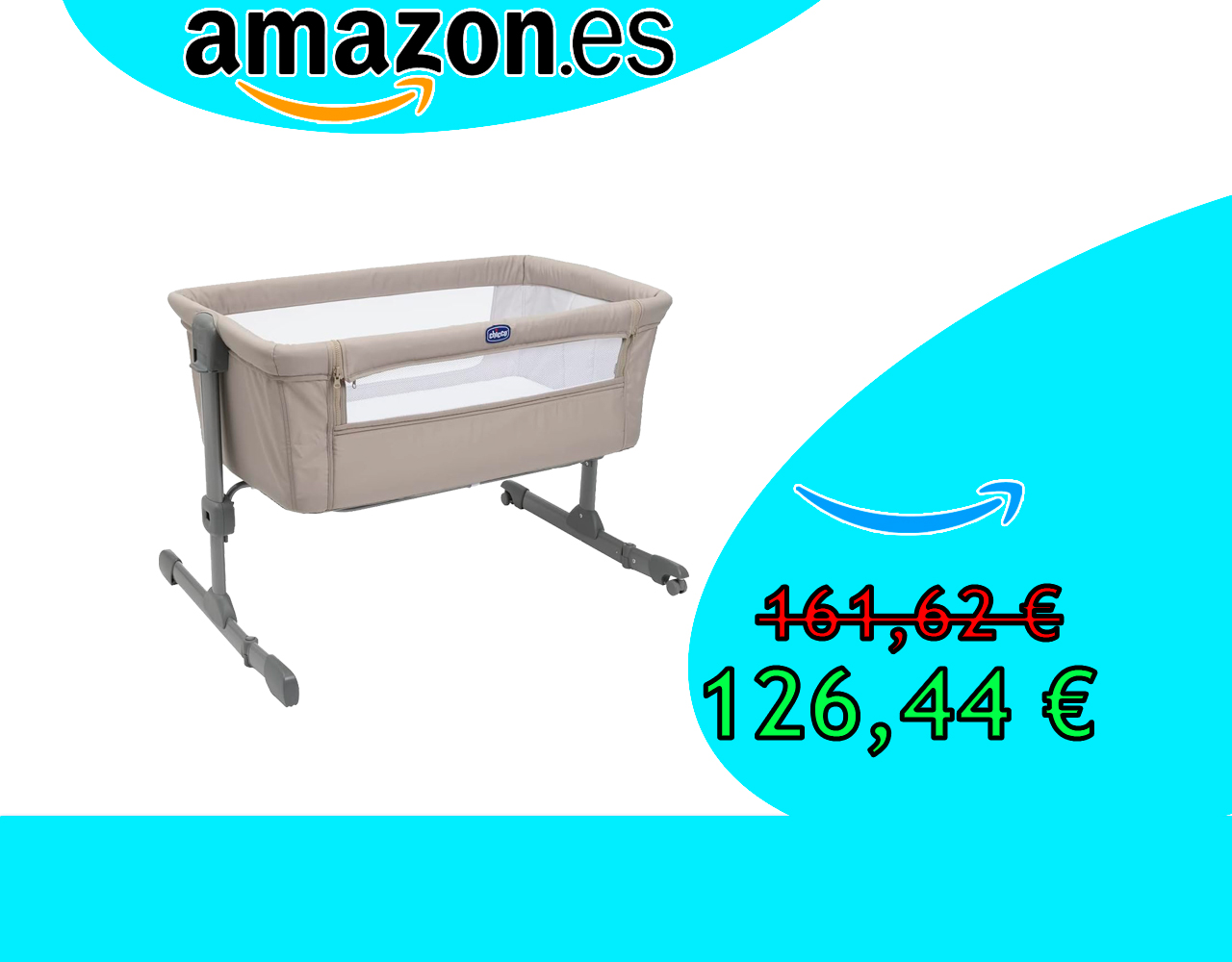 CUNA PARA RECIÉN NACIDO CHICCO NEXT2ME ESSENTIAL