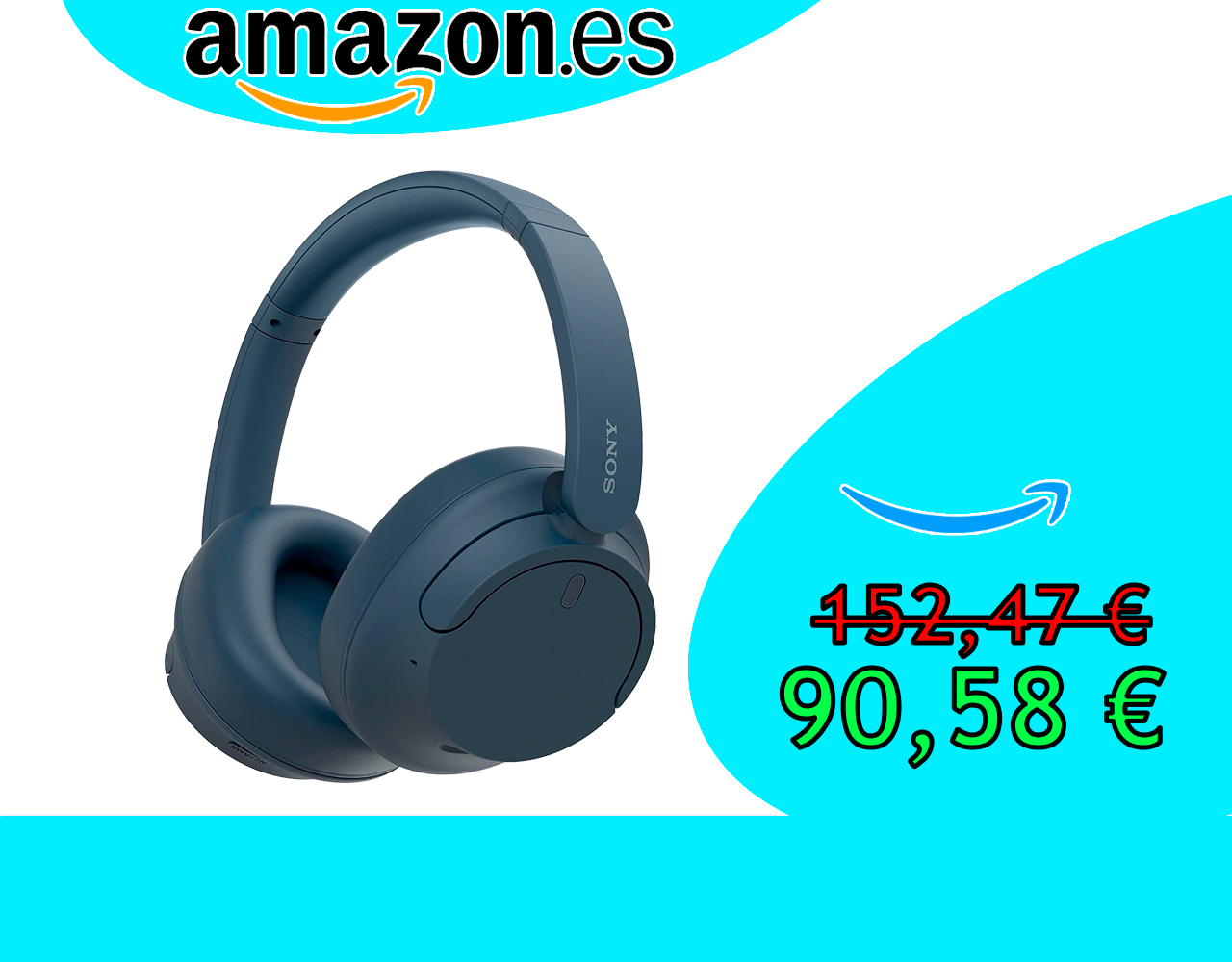AURICULARES INALÁMBRICOS BLUETOOTH SONY WH-CH720N